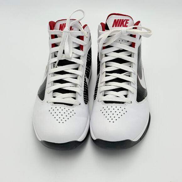 Nike Air Max Run Lite 3 Basketball Shoes White Red 454091-100 main image 5